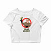 trap queen Crop Top