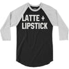 latte and lipstick 3/4 Sleeve Shirt