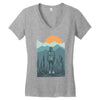 hiker Women's V-Neck T-Shirt