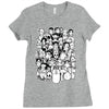 point and click Ladies Fitted T-Shirt