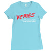 verbs Ladies Fitted T-Shirt