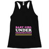 Baby Girl Under Construction Racerback Tank