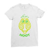 owls are a hoot Ladies Fitted T-Shirt