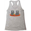 you don't win friends with salad Racerback Tank