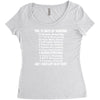 12 days of nursing Women's Triblend Scoop T-shirt