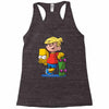 bart simpson Racerback Tank