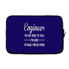 i'm not here to talk Laptop sleeve