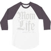 mom lifemom life 3/4 Sleeve Shirt