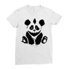 panda Ladies Fitted T-Shirt