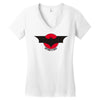 red batman Women's V-Neck T-Shirt