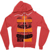 My Daughter Is Super Awesome Her Mom Zipper Hoodie
