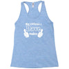 what a difference a dave makes Racerback Tank