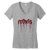 itonis Women's V-Neck T-Shirt