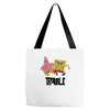 Trouble Tote Bags