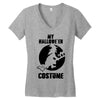 my witch halloween costume Women's V-Neck T-Shirt