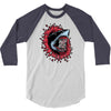 shark attack 3/4 Sleeve Shirt