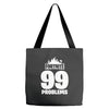 fortnite 99 problems Tote Bags