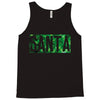 santa green glitter Tank Top