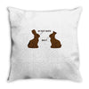 my butt hurts Throw Pillow