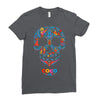 loco coco skul Ladies Fitted T-Shirt