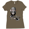 mr potato black knight Ladies Fitted T-Shirt