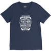 Super Cool Father Of A Freaking Awesome Daughter V-Neck Tee