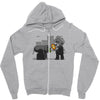 pacifist plumber Zipper Hoodie