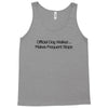 funny t shirt official dog walker. Tank Top