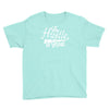 the hustle is real Youth Tee