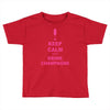 keep calm and drink champagne Toddler T-shirt