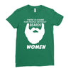 people without beard Ladies Fitted T-Shirt