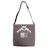 chicago chiraq murder town capital Adjustable Strap Totes