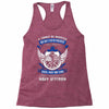 navy veteran 2 Racerback Tank