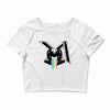 Killerbunny2007 Rainbow Overflow Crop Top