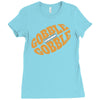 gobble gobble football herren Ladies Fitted T-Shirt