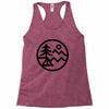 camp bold (for light) Racerback Tank
