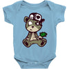 crew five hustla Baby Onesie