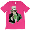 st patricks day  uncle sam T-Shirt