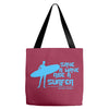 surf board surfer australia save a wave ride a surfer ocean Tote Bags