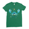 Crab Ladies Fitted T-Shirt