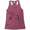 be together it's complicated math Racerback Tank
