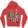 metal wars solid Zipper Hoodie