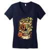 death flower Women's V-Neck T-Shirt