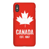 Canada Established 1867 iPhoneX
