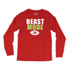 beast mode marshawn lynch seattle seahawks Long Sleeve Shirts