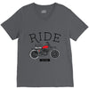 ride and shine V-Neck Tee