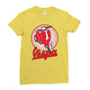 retro vespa red ideal birthday present or gift Ladies Fitted T-Shirt