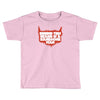 behind beard is a handsome man Toddler T-shirt