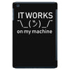 it works my machine iPad Mini