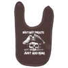 instant pirate just add rum Baby Bibs